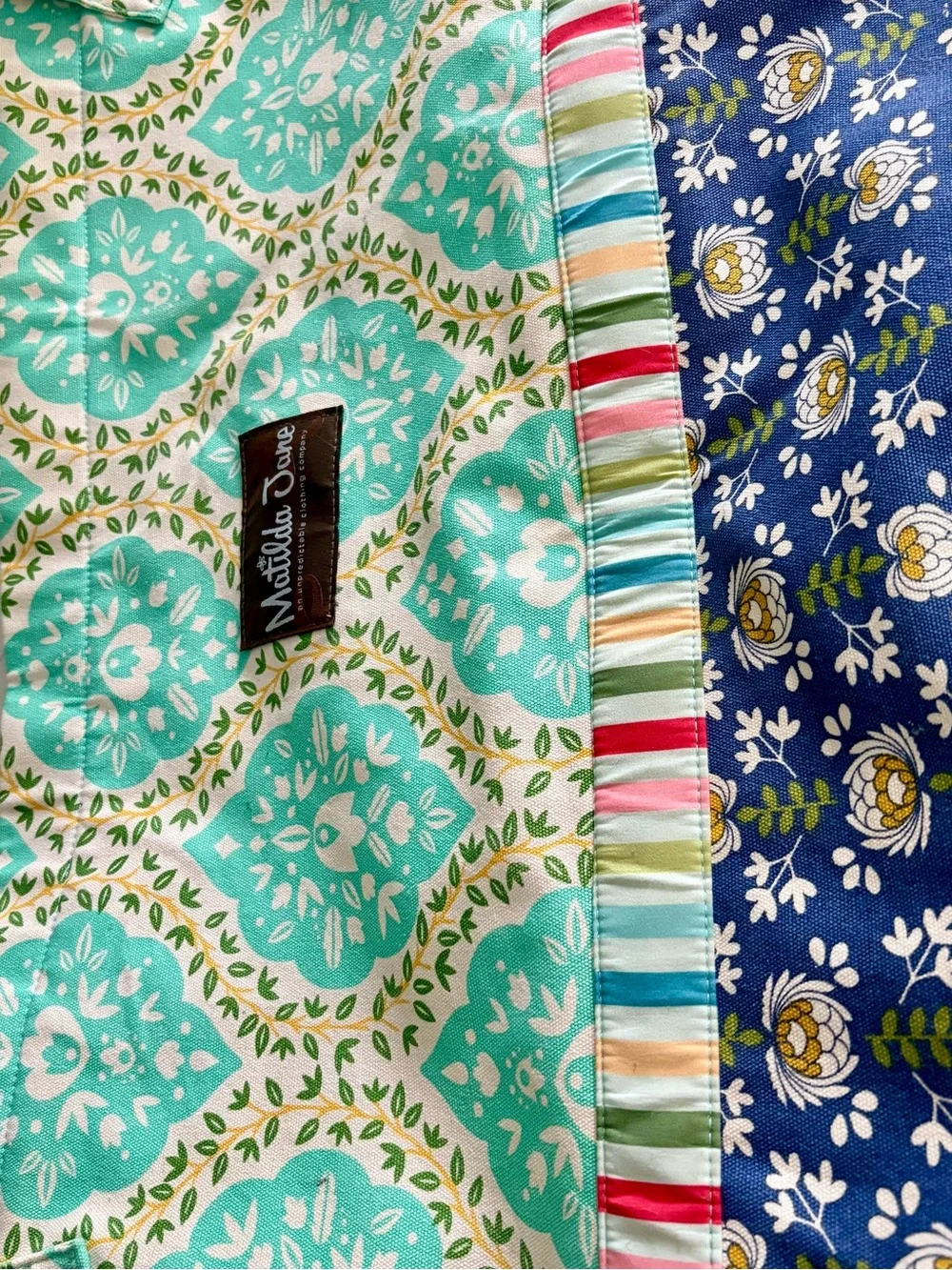 Matilda Jane Brilliant Daydream Neat & Tidy Fabric Storage Bin Bucket Bag NWOT